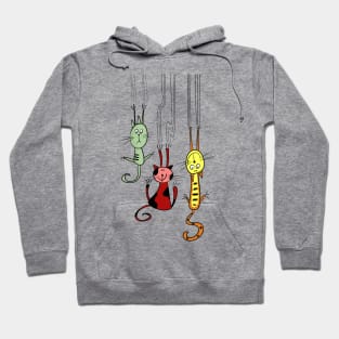 Scratch me kitty Hoodie